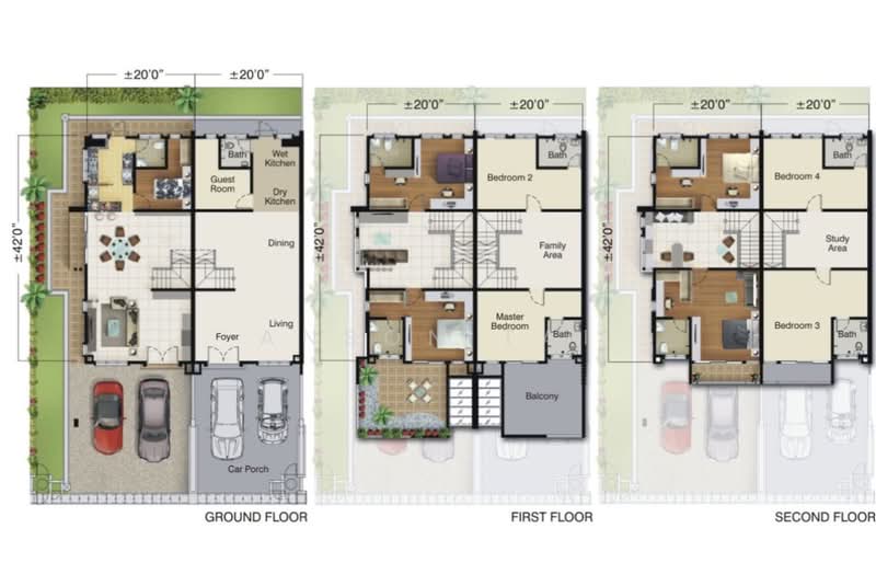 3-storey Terraced House for Sale in Bukit Mertajam, Penang by Anson Tai - iProperty.com.my