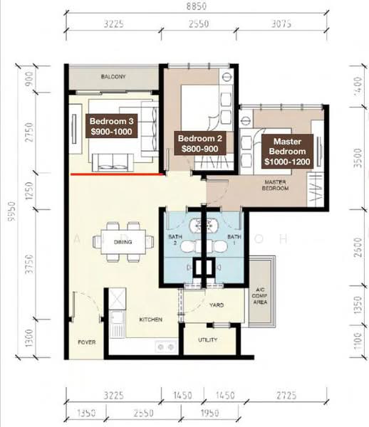 Kediaman Servis untuk Disewa di Lavile Kuala Lumpur oleh Andrew Loh - iProperty.com.my