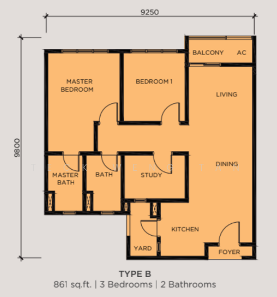 Service Residence for Rent in The Amber Residence @ TwentyFive.7 by Teck Weng Tan - iProperty.com.my