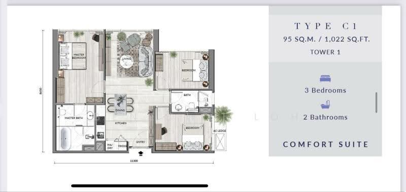 Kediaman Servis untuk Dijual di Core Residence @ TRX oleh Benedict Loh - iProperty.com.my