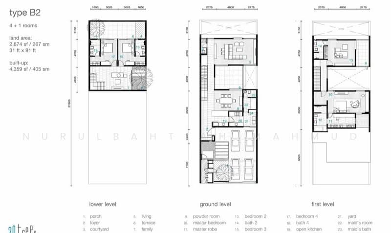 3-storey Terraced House for Sale in Taman Melawati, Ulu Kelang by Nurulbahtiah - iProperty.com.my