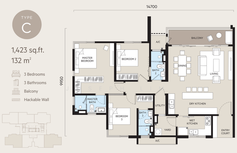 Condominium for Sale in Oaka Residences by Joseph Lim - iProperty.com.my