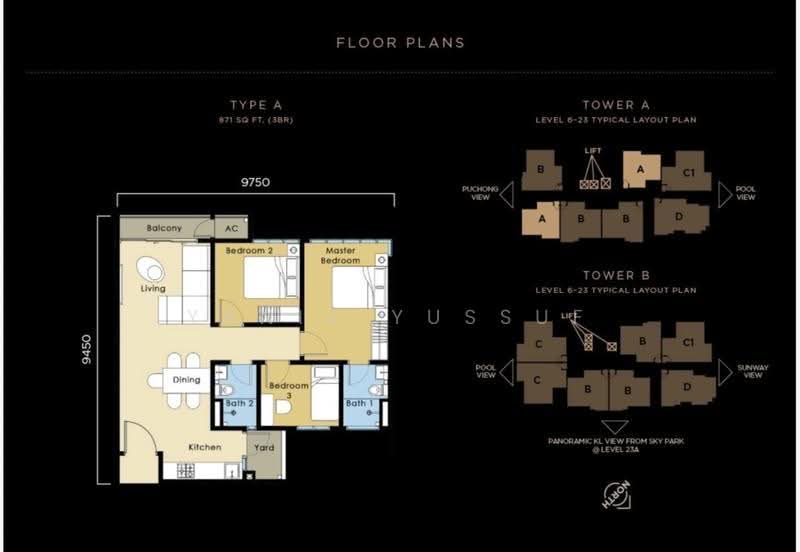 Service Residence for Sale in Twin Residences by Yanie Yussuf - iProperty.com.my
