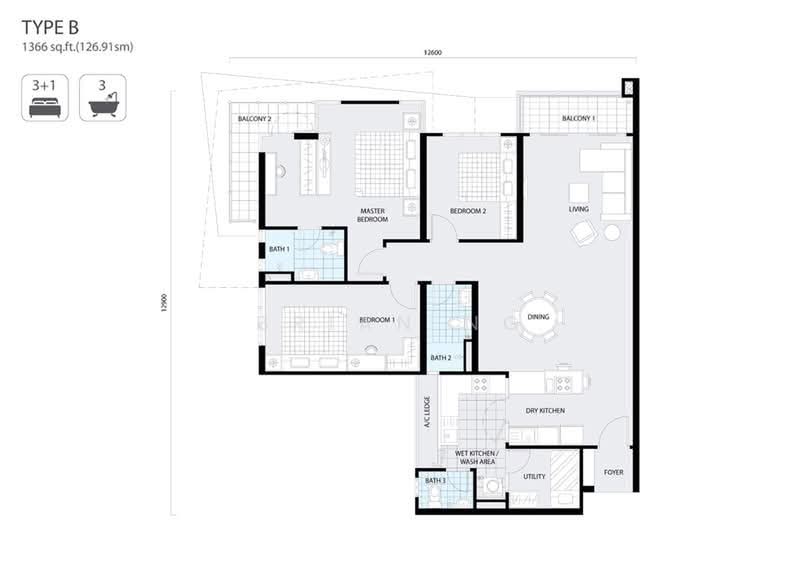 Condominium for Sale in The Address by Brian Ng - iProperty.com.my