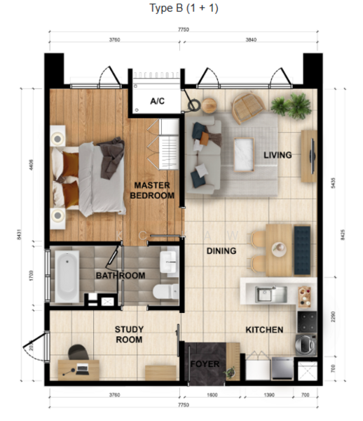 Kediaman Servis untuk Disewa di Mitsui Serviced Suites oleh KC Kaw - iProperty.com.my
