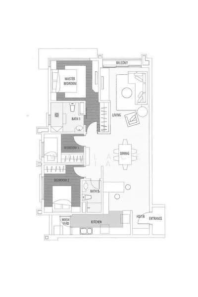 Kediaman Servis untuk Disewa di Solaris Dutamas oleh Wallace Sia - iProperty.com.my