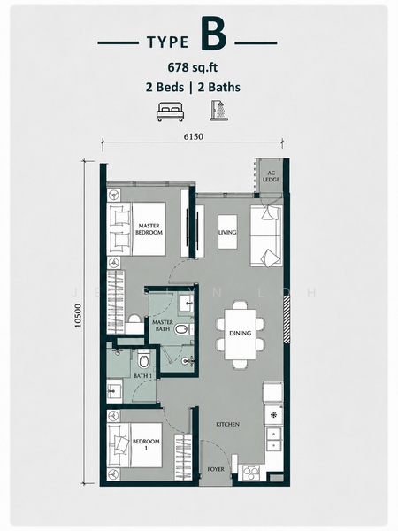 Kediaman Servis untuk Dijual di Times Square 2 oleh Jesslyn Loh - iProperty.com.my