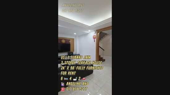 3-storey Terraced House for Rent in Usj 1, Subang Jaya by Angeline Ang - iProperty.com.my