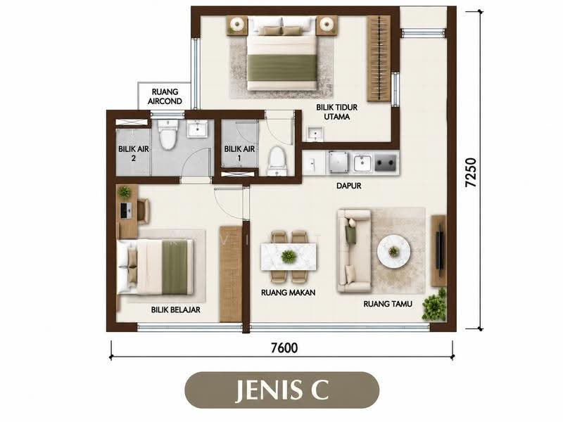 Service Residence for Sale in CTC SkyOne @ Bukit Chagar by Kevin Tan - iProperty.com.my