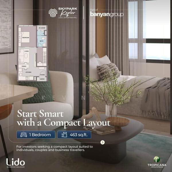 Service Residence for Sale in Skypark Kepler @ Lido Waterfront Boulevard by Kevin Tan - iProperty.com.my
