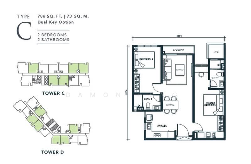Kediaman Servis untuk Disewa di Sunway Velocity TWO oleh Damon Heng - iProperty.com.my