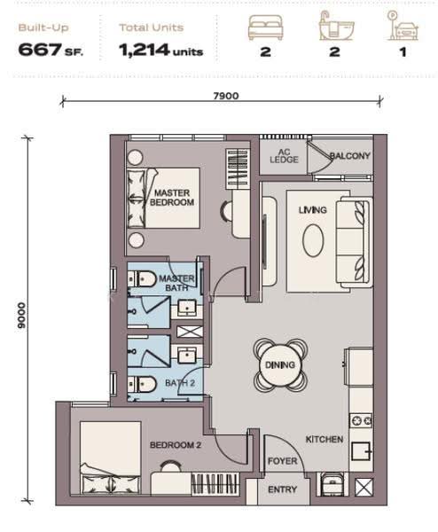 Service Residence for Sale in Skypark Kepler @ Lido Waterfront Boulevard by Kevin Tan - iProperty.com.my