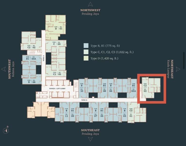 Service Residence for Sale in THE ATERA by T.Y. Loh - iProperty.com.my