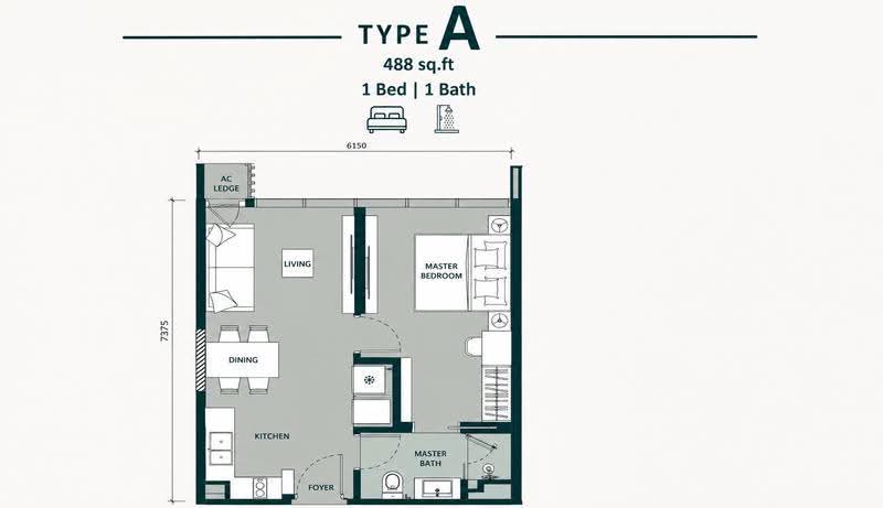 Kediaman Servis untuk Dijual di Times Square 2 oleh Jesslyn Loh - iProperty.com.my