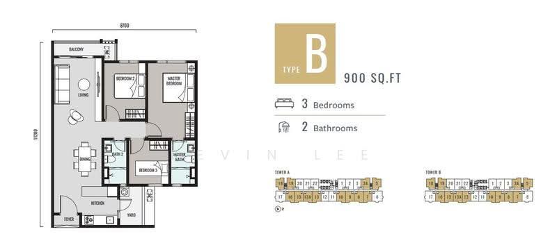 Service Residence for Sale in Han-Ya Wahyu by Kevin Lee - iProperty.com.my