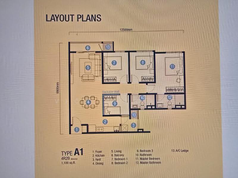 Kediaman Servis untuk Dijual di D'Cosmos Residences oleh Vickie Foong - iProperty.com.my