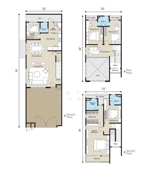 3-storey Terraced House for Sale in Saujana Rawang, Rawang by Jonathan Chai - iProperty.com.my