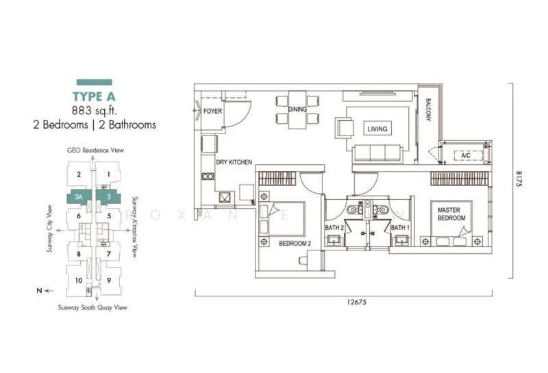 Condominium for Rent in Sunway GeoLake Residences by Roxanne Liew - iProperty.com.my