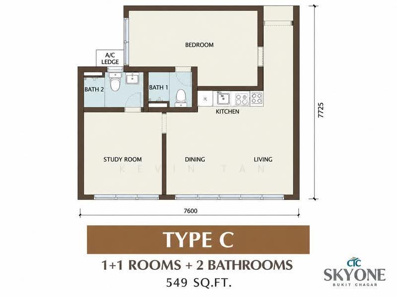 Kediaman Servis untuk Dijual di CTC SkyOne @ Bukit Chagar oleh Kevin Tan - iProperty.com.my