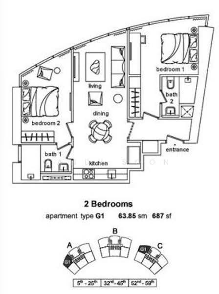 Service Residence for Sale in Sky Suites @ KLCC by Candy Soon - iProperty.com.my