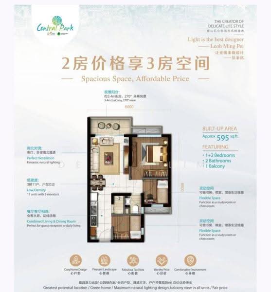 Service Residence for Sale in Country Garden Central Park by Dexter Lim - iProperty.com.my
