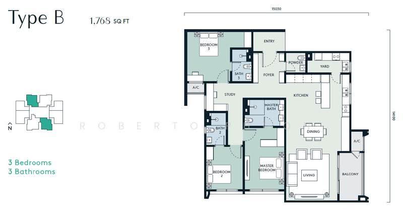 Condominium for Sale in Aosis Mont Kiara by Roberto Phoon - iProperty.com.my