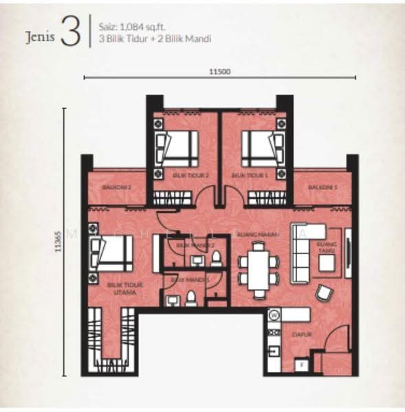 Service Residence for Rent in Residensi Estetik 8 (Est8) by Michelle Lai - iProperty.com.my