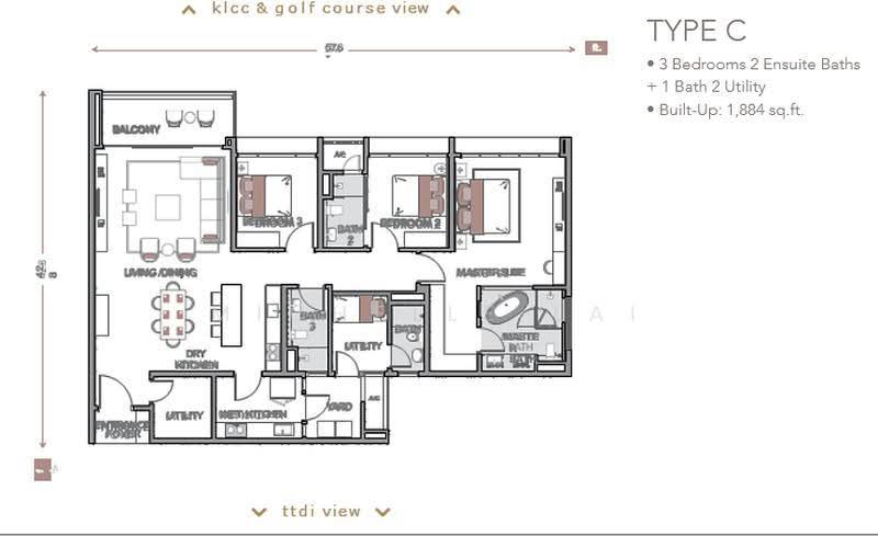 Kediaman Servis untuk Disewa di Jendela Residences oleh Michelle Lai - iProperty.com.my
