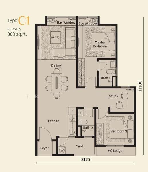 Service Residence for Rent in Helix2 @ PJ South by Trevor Chai - iProperty.com.my
