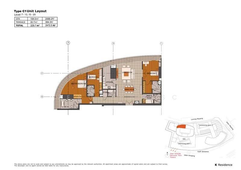 Service Residence for Rent in K Residence @ KLCC by Nexus Tan SC - iProperty.com.my