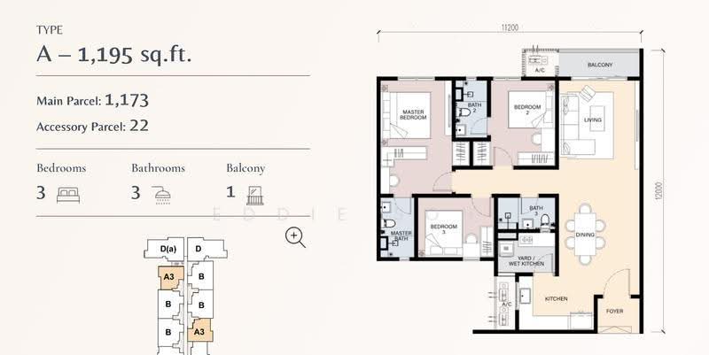 Condominium for Sale in Residensi RIA by Eddie Soh - iProperty.com.my