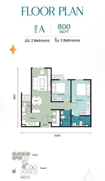 Service Residence for Rent in Teja @ Subang Jaya City Centre (SJCC) by Suzanne Tang - iProperty.com.my