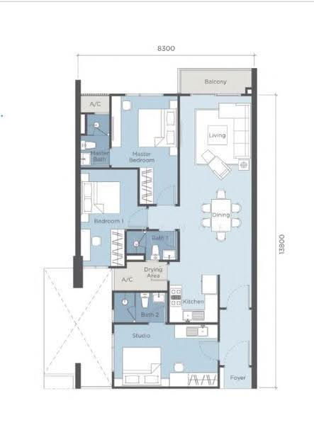 Service Residence for Rent in Renna Residence @ The NorthBank by Lawrence Lee - iProperty.com.my