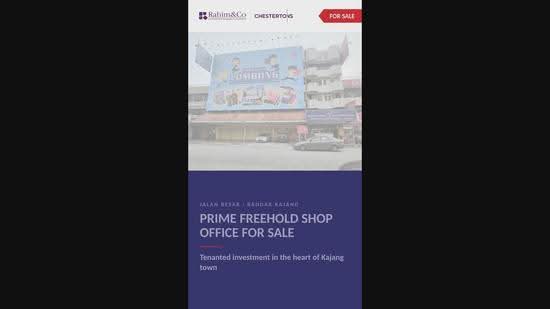 Shop / Office for Sale in Bandar Kajang, Kajang by Rachel Lee - iProperty.com.my