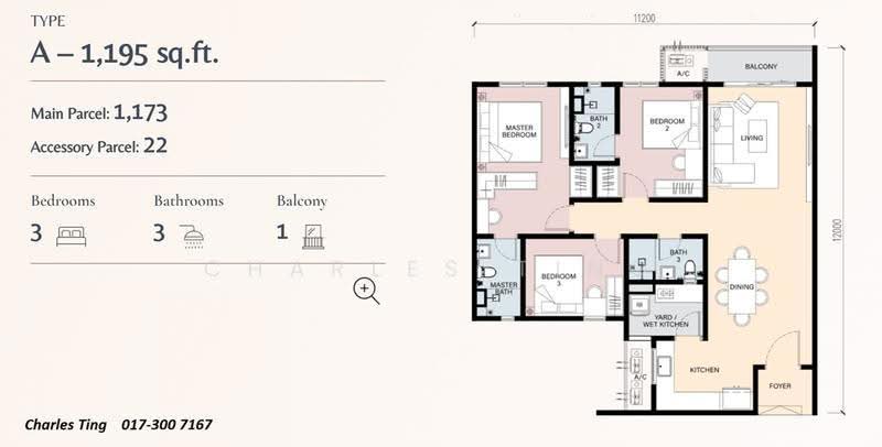 Condominium for Sale in RIA Sunsuria by Charles Ting - iProperty.com.my