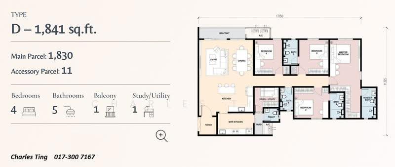 Condominium for Sale in RIA Sunsuria by Charles Ting - iProperty.com.my