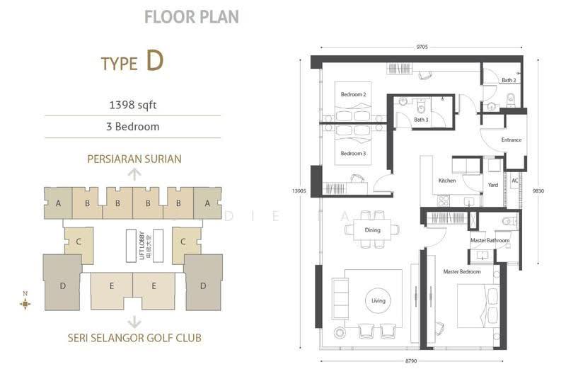 Service Residence for Rent in Cyperus @ Tropicana Gardens by Jodie Lau - iProperty.com.my
