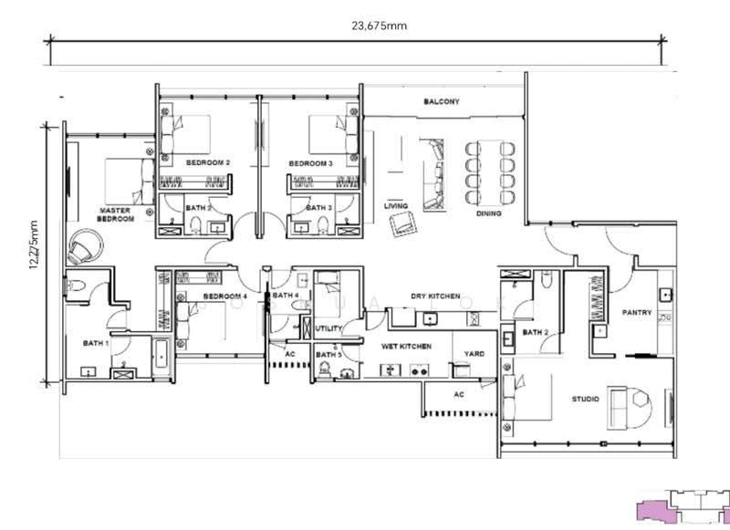 Service Residence for Rent in Oxford Residences @ Pavilion Embassy by Joshua Lok - iProperty.com.my