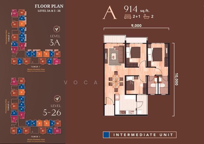 Service Residence for Sale in Sky88 Residences by Voca Kun - iProperty.com.my