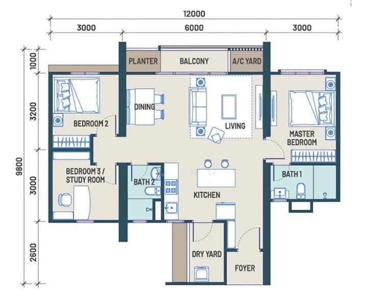 Condominium for Sale in Maldives Residences by SJ Ho - iProperty.com.my