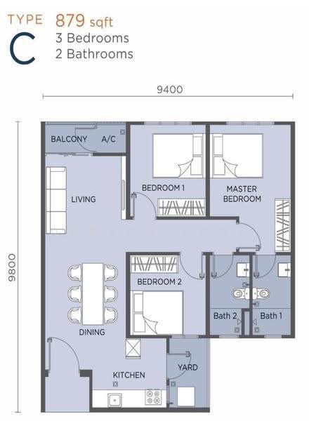 Kediaman Servis untuk Dijual di Aster Court oleh Danson Yong - iProperty.com.my