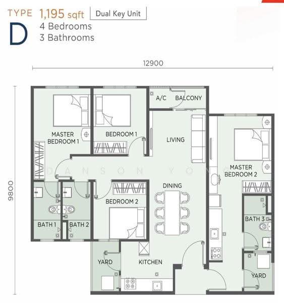 Kediaman Servis untuk Dijual di Aster Court oleh Danson Yong - iProperty.com.my