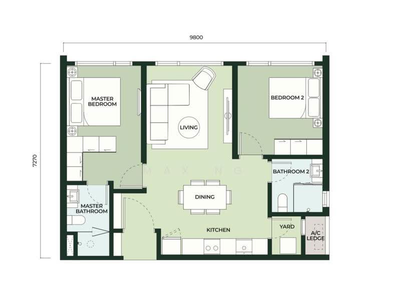 Service Residence for Rent in Edelweiss @ Tropicana Gardens by Max Ng - iProperty.com.my