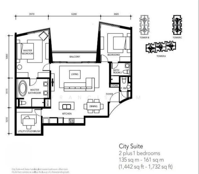Service Residence for Sale in St Mary Residences by Francis Lim - iProperty.com.my