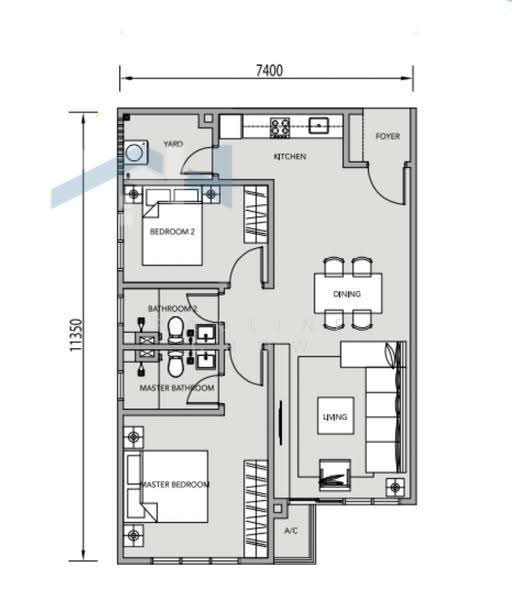 Kediaman Servis untuk Disewa di Eco Sky oleh Pauline Chow - iProperty.com.my