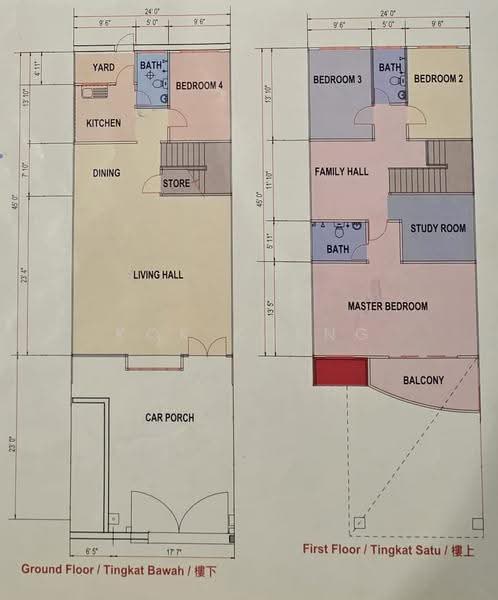 Rumah Teres 2-Tingkat untuk Dijual di Taman Cheng Setia, Cheng oleh Kok Kheng - iProperty.com.my