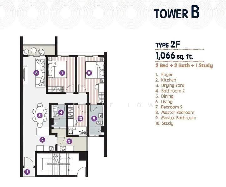 Kondominium untuk Dijual di Elemen Utara KK oleh Leslie Low - iProperty.com.my
