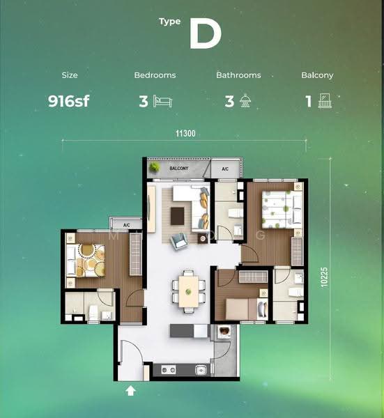 Service Residence for Sale in M Aurora by MH Wong - iProperty.com.my