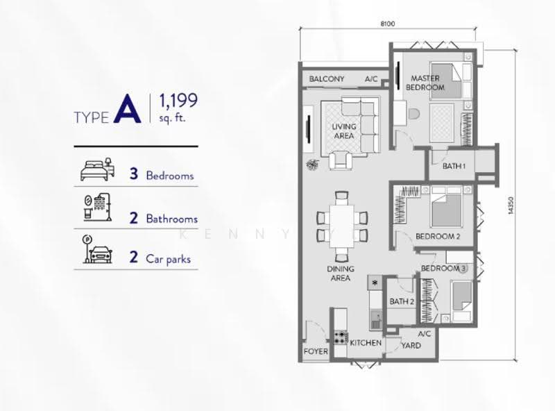 Service Residence for Sale in Kota Semarak - Padang Residences by Kenny YL - iProperty.com.my