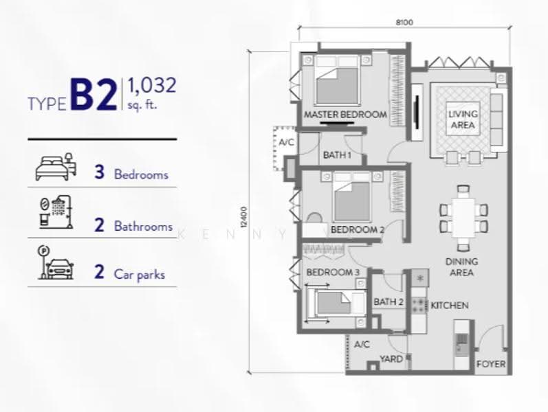 Service Residence for Sale in Kota Semarak - Padang Residences by Kenny YL - iProperty.com.my